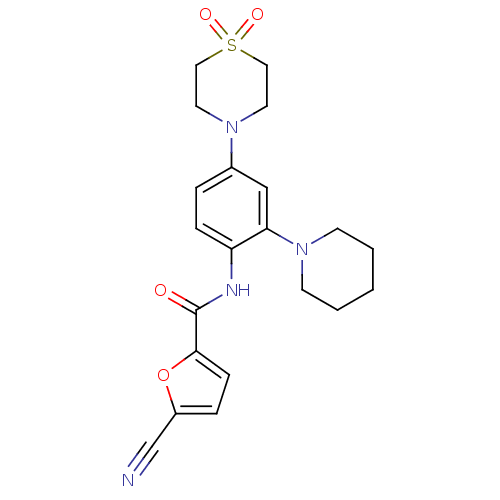 Chemical structure of BindingDB Monomer ID 50233701