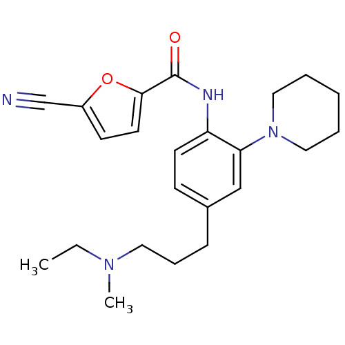 Chemical structure of BindingDB Monomer ID 50233702