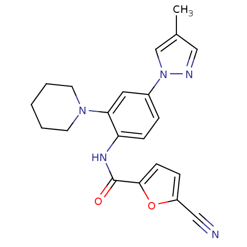Chemical structure of BindingDB Monomer ID 50233704