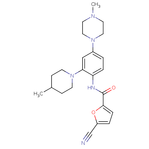 Chemical structure of BindingDB Monomer ID 50233707