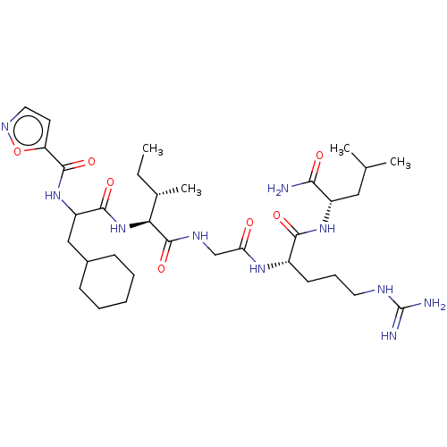 Chemical structure of BindingDB Monomer ID 50233747