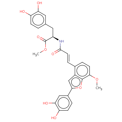 Chemical structure of BindingDB Monomer ID 50233751