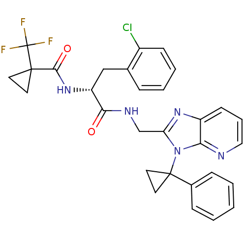 Chemical structure of BindingDB Monomer ID 50233784