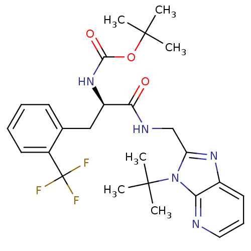 Chemical structure of BindingDB Monomer ID 50233791
