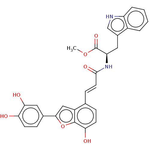 Chemical structure of BindingDB Monomer ID 50233800