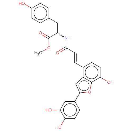 Chemical structure of BindingDB Monomer ID 50233801
