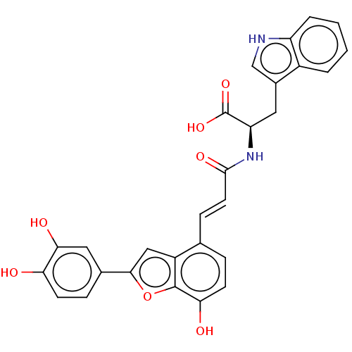 Chemical structure of BindingDB Monomer ID 50233811