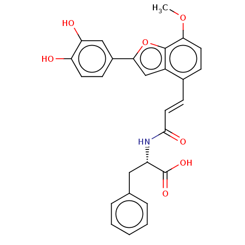 Chemical structure of BindingDB Monomer ID 50233813
