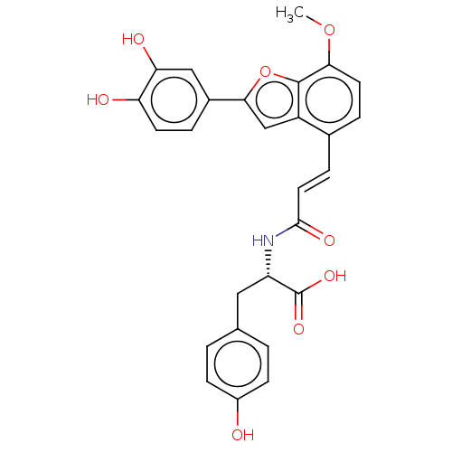 Chemical structure of BindingDB Monomer ID 50233814