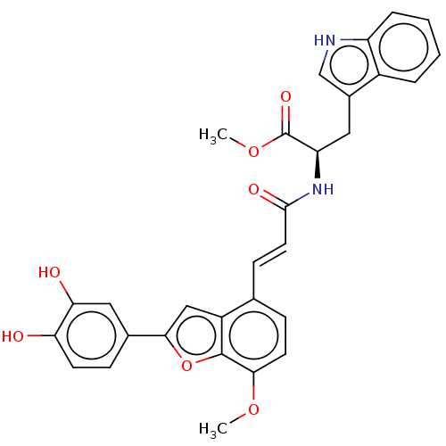 Chemical structure of BindingDB Monomer ID 50233819