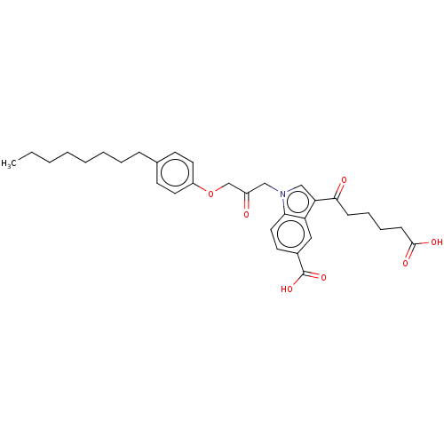 Chemical structure of BindingDB Monomer ID 50233829