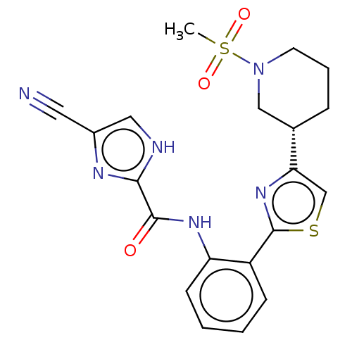 Chemical structure of BindingDB Monomer ID 50234295
