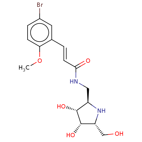 Chemical structure of BindingDB Monomer ID 50234561