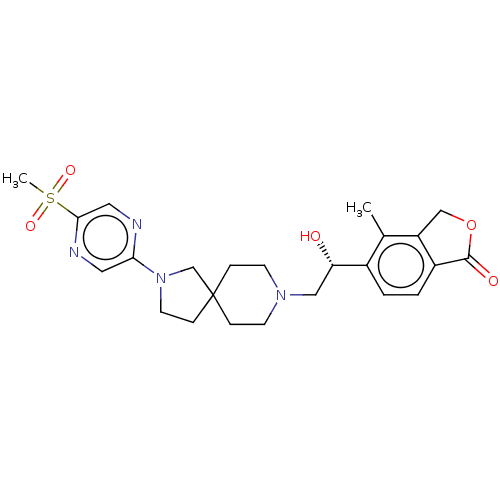 Chemical structure of BindingDB Monomer ID 50235196