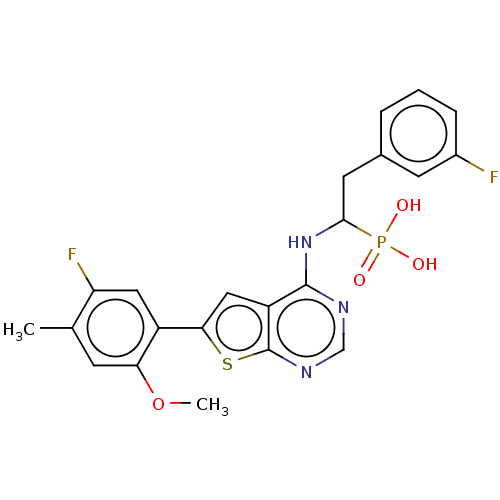 Chemical structure of BindingDB Monomer ID 50235473