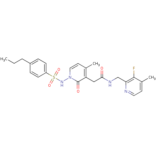 Chemical structure of BindingDB Monomer ID 50235518