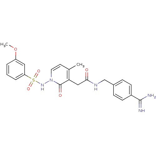 Chemical structure of BindingDB Monomer ID 50235521