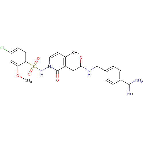 Chemical structure of BindingDB Monomer ID 50235534
