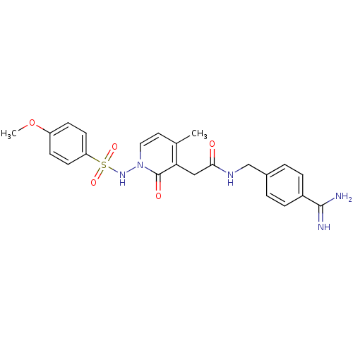 Chemical structure of BindingDB Monomer ID 50235537