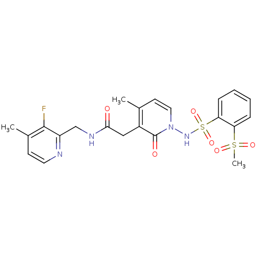 Chemical structure of BindingDB Monomer ID 50235538