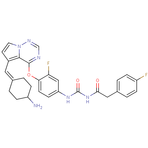 Chemical structure of BindingDB Monomer ID 50235550