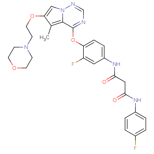Chemical structure of BindingDB Monomer ID 50235561