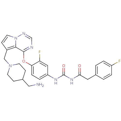 Chemical structure of BindingDB Monomer ID 50235566