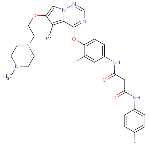 Chemical structure of BindingDB Monomer ID 50235573