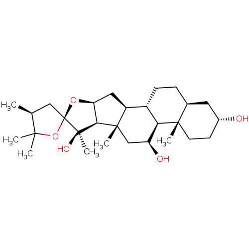 Chemical structure of BindingDB Monomer ID 50235738