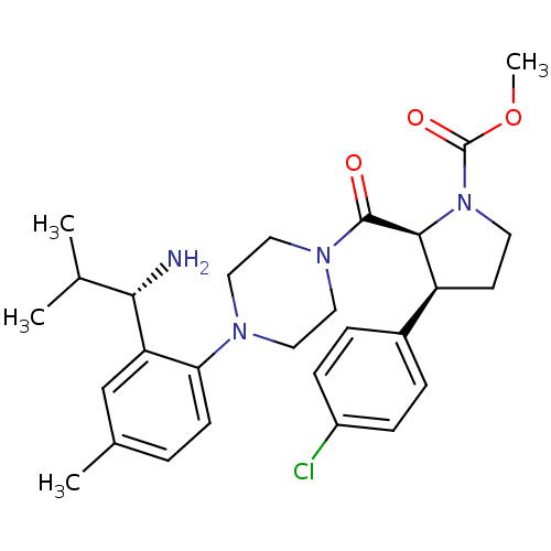 Chemical structure of BindingDB Monomer ID 50235754