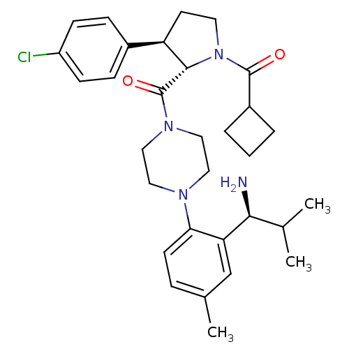 Chemical structure of BindingDB Monomer ID 50235760
