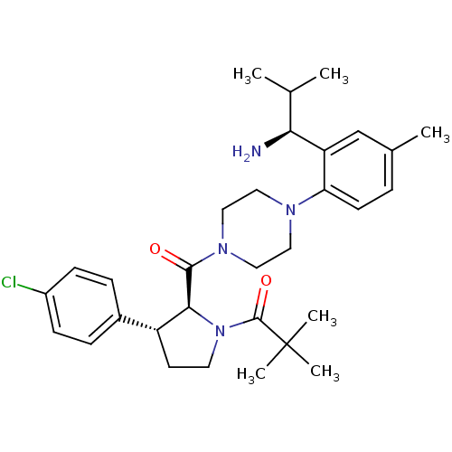 Chemical structure of BindingDB Monomer ID 50235762