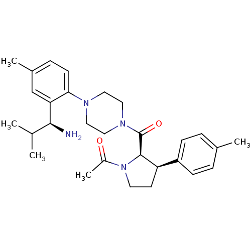 Chemical structure of BindingDB Monomer ID 50235766