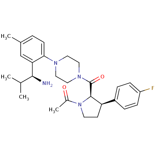 Chemical structure of BindingDB Monomer ID 50235781