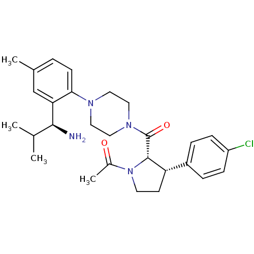Chemical structure of BindingDB Monomer ID 50235784