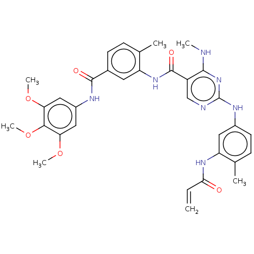 Chemical structure of BindingDB Monomer ID 50236030