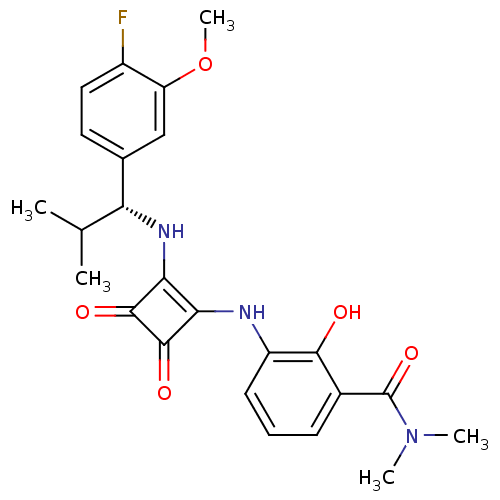 Chemical structure of BindingDB Monomer ID 50236048