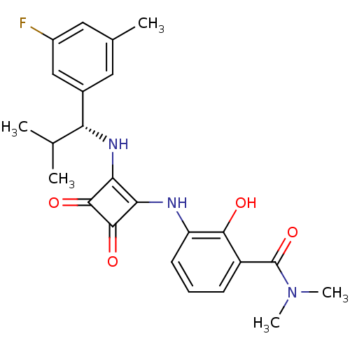Chemical structure of BindingDB Monomer ID 50236065