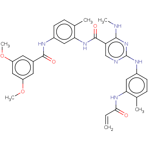 Chemical structure of BindingDB Monomer ID 50236080