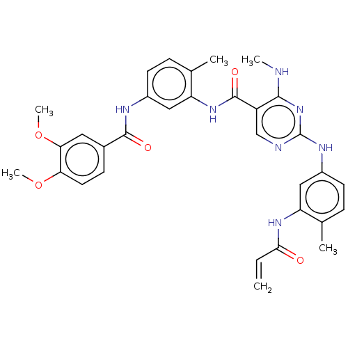 Chemical structure of BindingDB Monomer ID 50236082