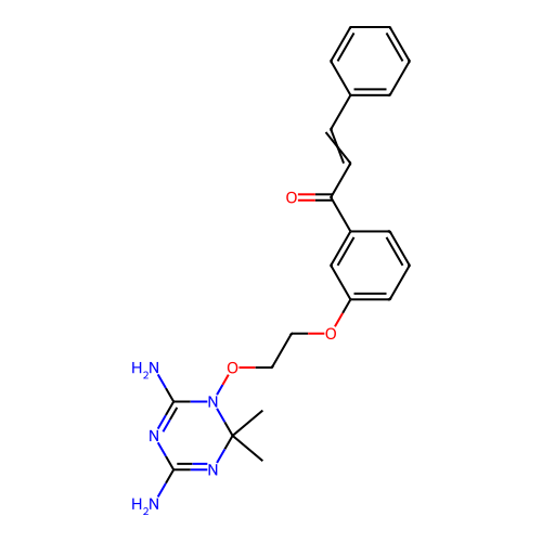 Chemical structure of BindingDB Monomer ID 50236282