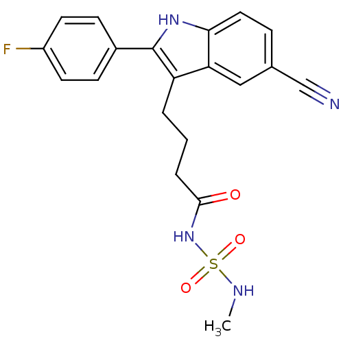 Chemical structure of BindingDB Monomer ID 50236295