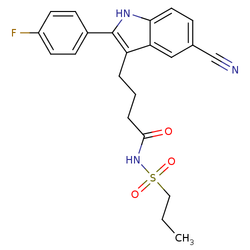 Chemical structure of BindingDB Monomer ID 50236297