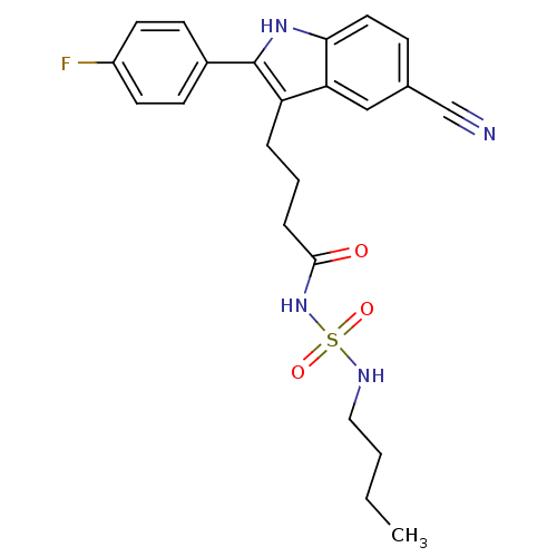 Chemical structure of BindingDB Monomer ID 50236301