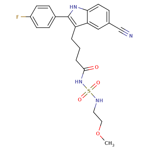 Chemical structure of BindingDB Monomer ID 50236302