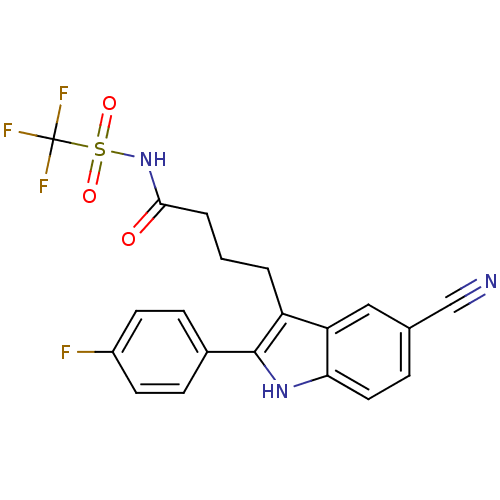 Chemical structure of BindingDB Monomer ID 50236303