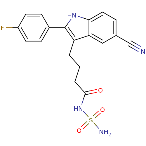 Chemical structure of BindingDB Monomer ID 50236307