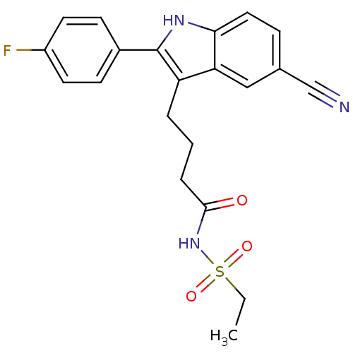 Chemical structure of BindingDB Monomer ID 50236309