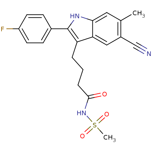 Chemical structure of BindingDB Monomer ID 50236312