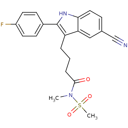 Chemical structure of BindingDB Monomer ID 50236313